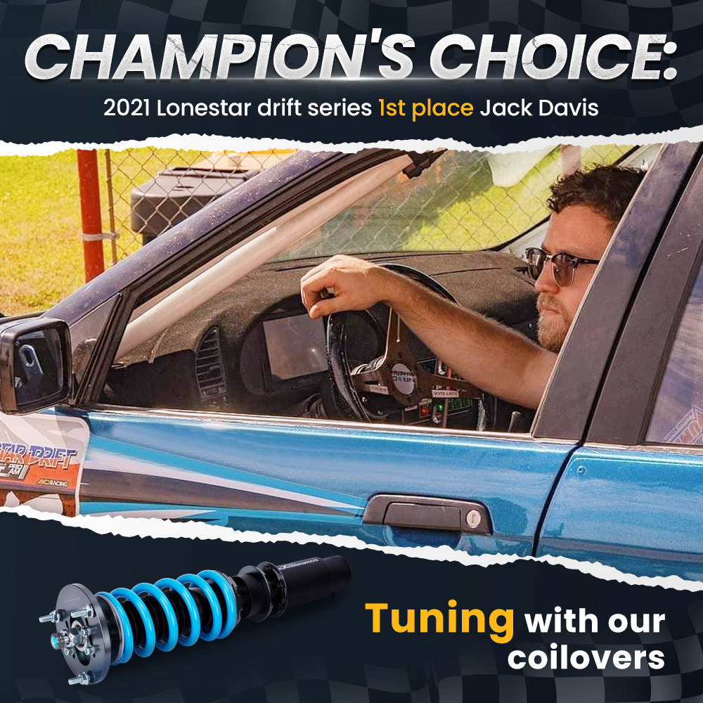 Maxpeedingrods T6 coilovers (gängade stötdämpare) passar till Toyota Corolla E90 E100 E110 1988-1999 | 24-stegs justerbara coilovers, sänkning 1-3 tum
