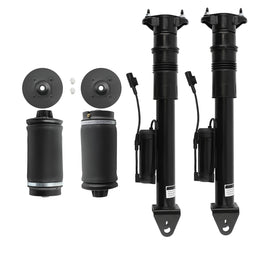 Achter 2x Schokdempers + 2x Luchtvering geschikt voor Mercedes GL ML Klasse X164