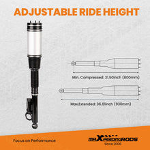 Ladda upp bild till gallerivisning, Pair Rear Airmatic Steering Shock Strut compatible for Mercedes S Class W220 220320501388