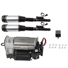 Last inn bildet i Galleri-visningsprogrammet, 3 SETS Luchtvering Shock Veerpoot Compressorpomp nieuw geschikt voor Mercedes W220 S-Klasse