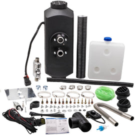 2KW 12V Air Diesel Heater Knob Switch + 10L Tank voor Truck, Boat, Trailer, Car