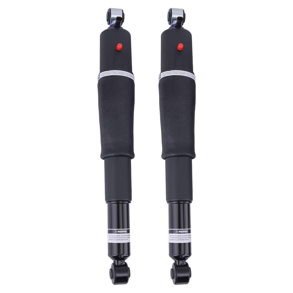Pair Rear Air Ride Suspension Shock compatible for Chevrolet GMC Cadillac Escalade 25979391