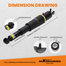Indlæs billede til gallerivisning Pair Rear Air Suspension Strut Shocks compatible for GMC Chevy Cadillac Escalade 2000-2013