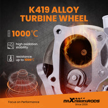 Lataa kuva Galleria-katseluun, Billet Compressor Wheel Street Performance Turbocharger compatible for Subaru Forester Impreza 2.0L 58T DOHC Turbochaged