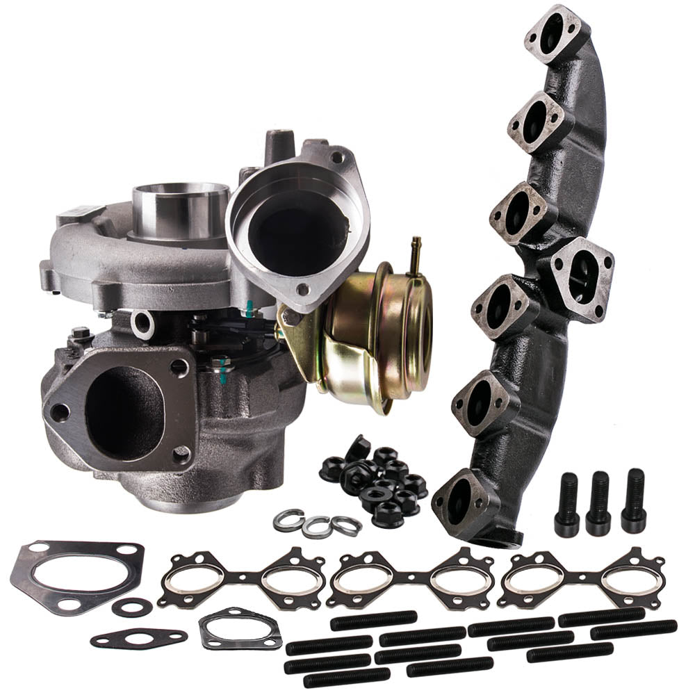 Turbo + Manifold Kit geschikt voor exhaust geschikt voor BMW E53 X5 7791044F 11627788422