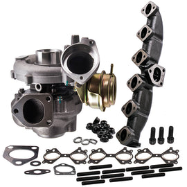 Turbo + Manifold Kit geschikt voor exhaust geschikt voor BMW E53 X5 7791044F 11627788422