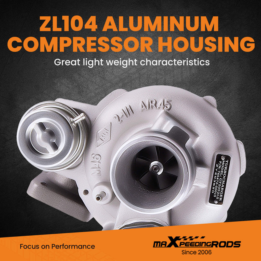 For GT2052LS Turbo compatible for Rover 75 compatible for MG R75 ZT 1.8 765472 731320 Turbocharger