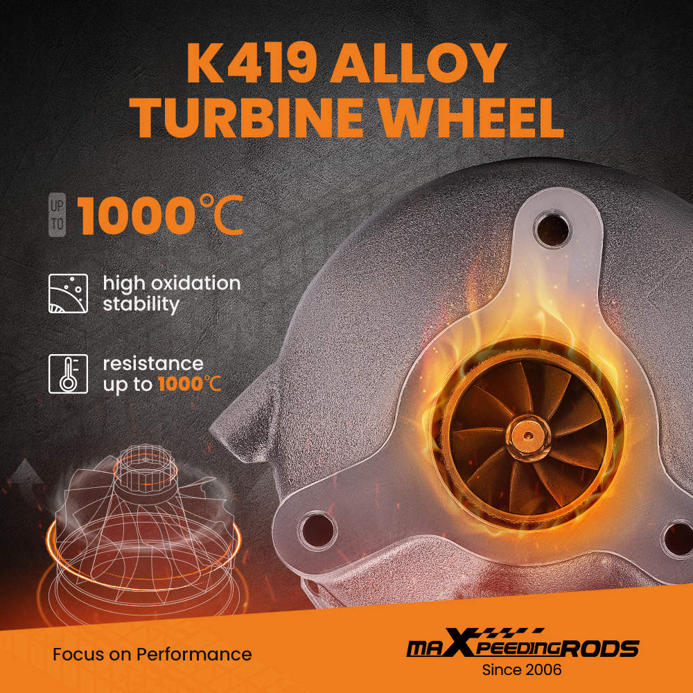 Billet turbolader kompatibel med Nissan Navara Pathfinder 2.5L YD25 171HK 06- 14411EC00C