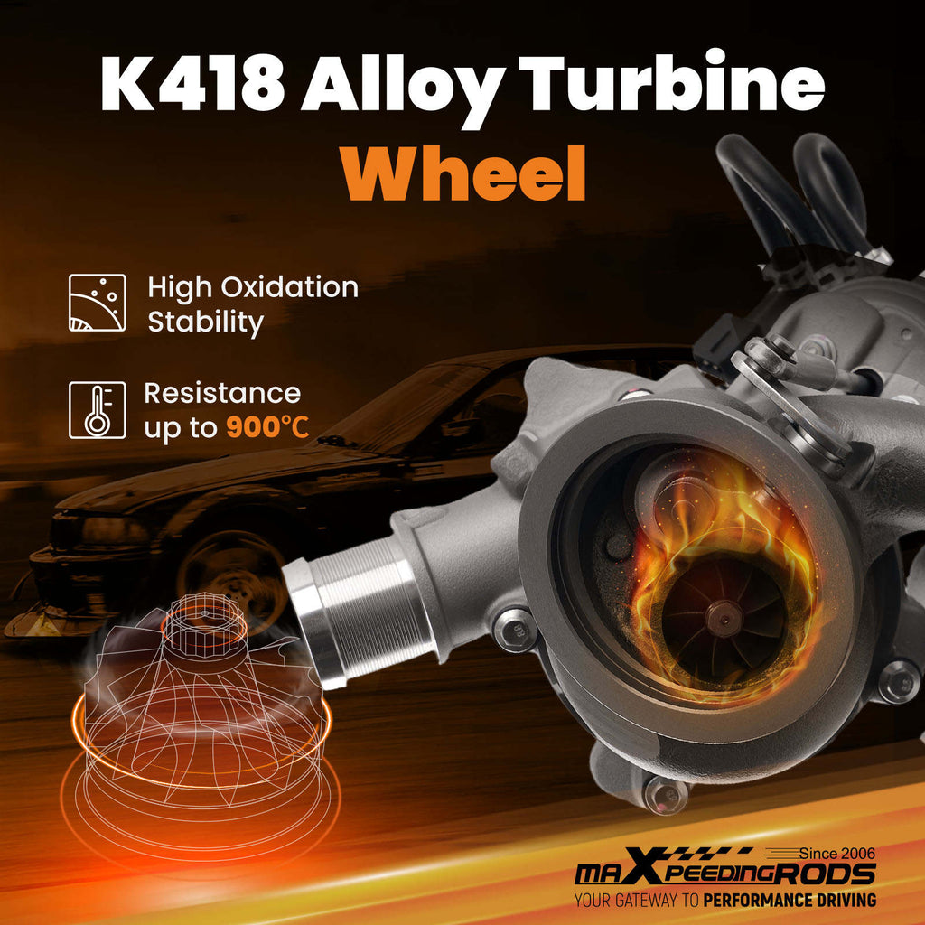 Turbolader kompatibel med Chevy Cruze, Sonic og Trax, Buick Encore 1,4 l og Opel EcoTec A14NET