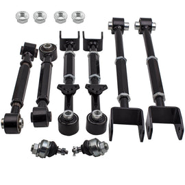 Voor Ball Joint + achter Camber Draagarm Toe Kit Geschikt voor Honda Accord 08-13 Geschikt voor Acura TL TSX