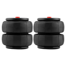 Lataa kuva Galleria-katseluun, Paar 2600 LBS Luchtveer Luchtbalg Single Port 1/2 NPT voor Heavy Duty Suspension