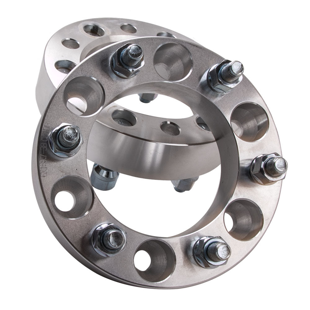 4 stuks 4x4 Spoorverbreders 6 Studs 6x5.5 inch/ 6x139.7mm PCD 38mm Thickness nieuw