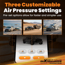 Lataa kuva Galleria-katseluun, maXpeedingrods Wireless On Board Air Compressor System App and Remote Control 120 PSI Heavy Duty Air Compressor Kit for Trucks Pickups Trailers Vans