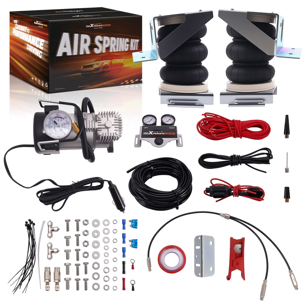 Luchtvering + Compressor + Two-Circuit System Kit geschikt voor Iveco Daily 35S 35L 2014-