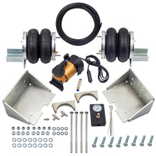 Ladda upp bild till gallerivisning, 2x achter Luchtvering +12V Compressor Set geschikt voor Iveco Daily 35S 35L 2006-2014