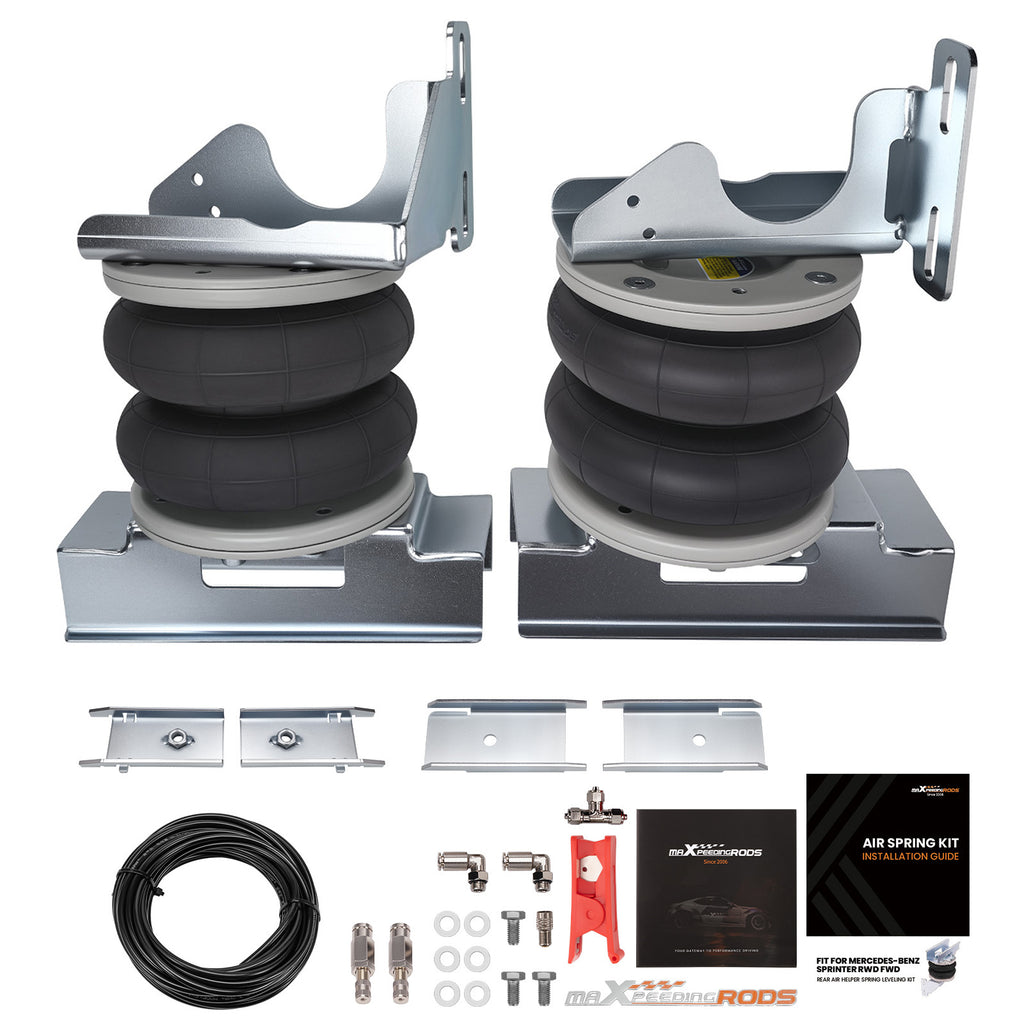 Luchtvering achterzijde met Brackets Kit geschikt voor Mercedes Sprinter Y.O.M. 2006- 4000KG