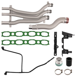Alu Coolant Pipe geschikt voor Porsche Cayenne 4.5L 2003-2006 94810605905 Complete