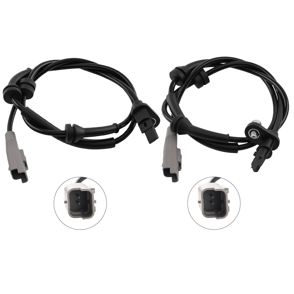 2x voor ABS-sensor geschikt voor Peugeot Expert Box 2007-2016 4545.E9