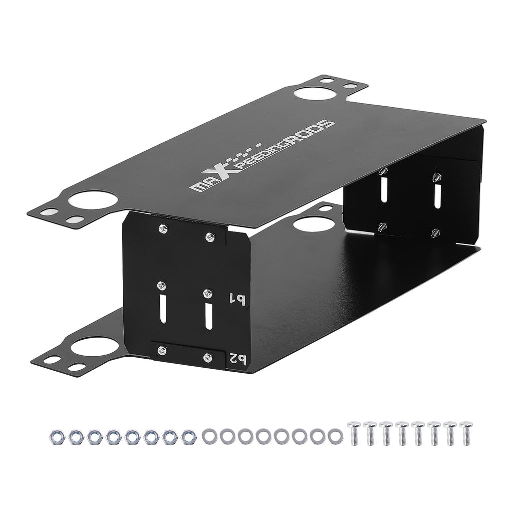 Universal Air Ducting Plate voor 7-13 Row Oliekoeler Aluminium Cooling Set Black