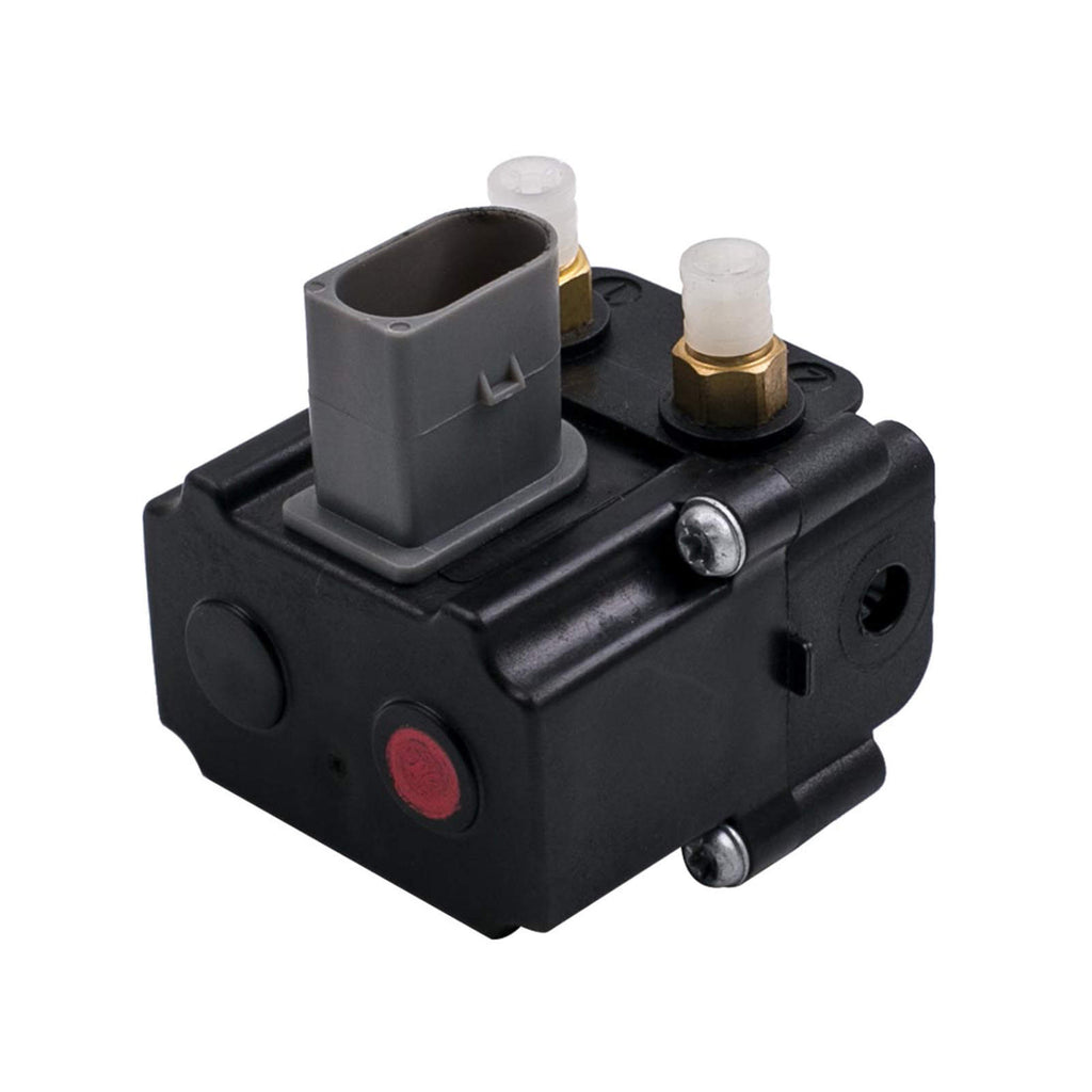 Rear Air Suspension Compressor Pump + Solenoid Valve Block compatible for BMW 5 Series E61