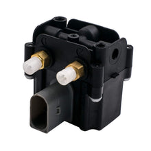 Last bildet i gallerivisningen, Rear Air Suspension Compressor Pump + Solenoid Valve Block compatible for BMW 5 Series E61