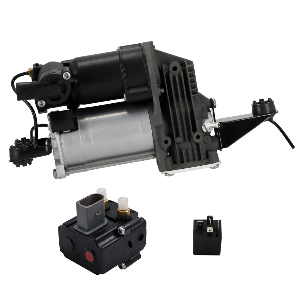 Compressor Luchtvering Level Control + Klep geschikt voor BMW 5 Serie E61 37206792855