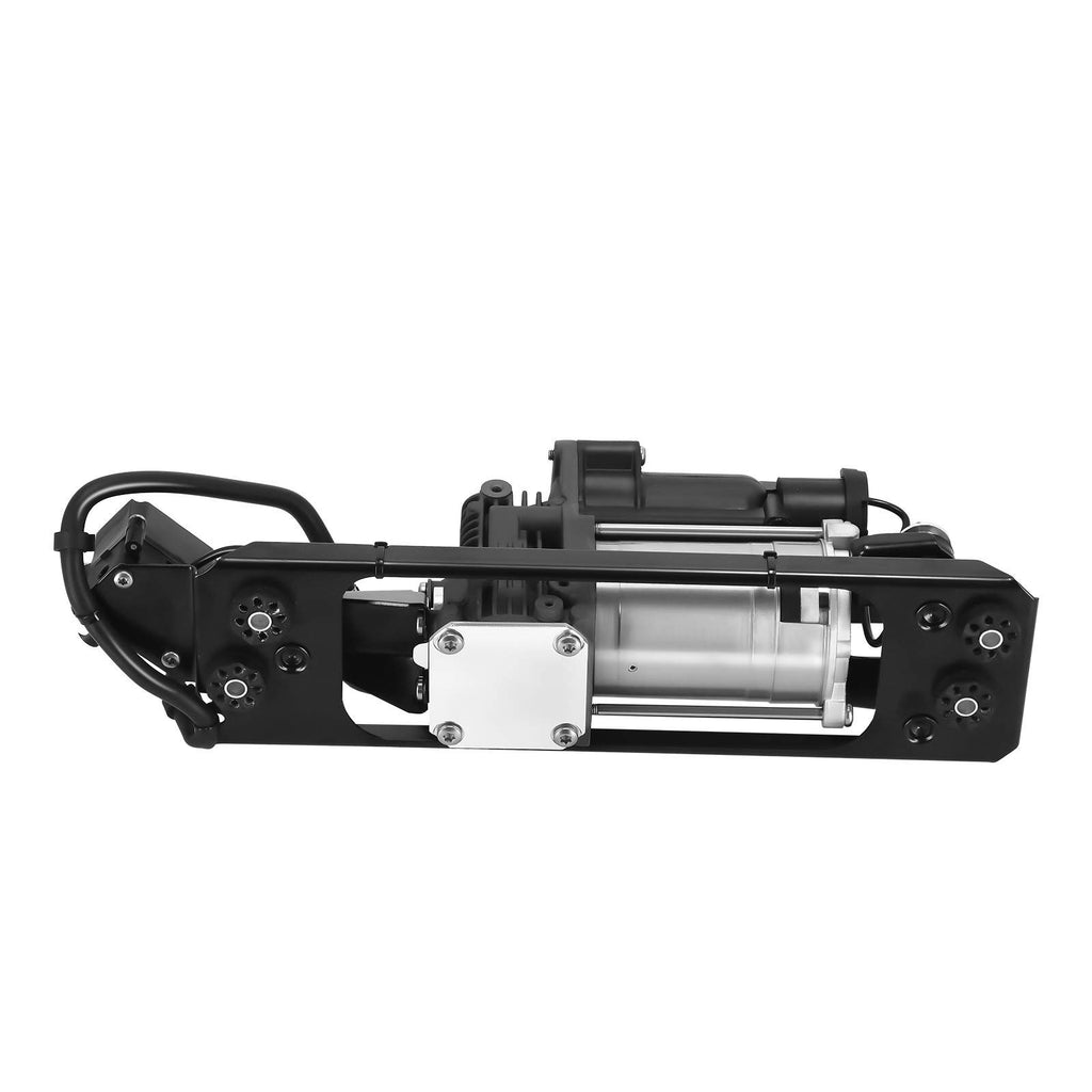 Air Suspension Compressor + Valve Block + Bracket compatible for BMW 5 Series E61 2004-10