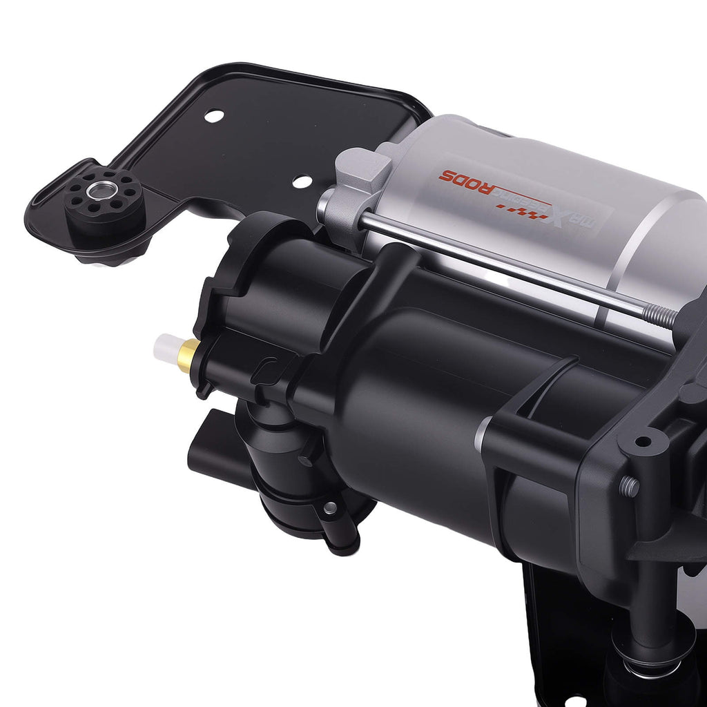 Air Suspension Compressor Pump W/ Bracket compatible for BMW X5 X6 E70 E71 E72 2008-2014