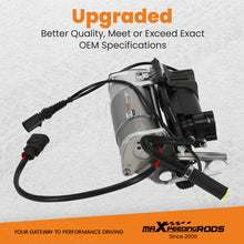 Last bildet i gallerivisningen, Air Suspension Compressor Pump compatible for Audi Q7 4L all engine 2006-2015
