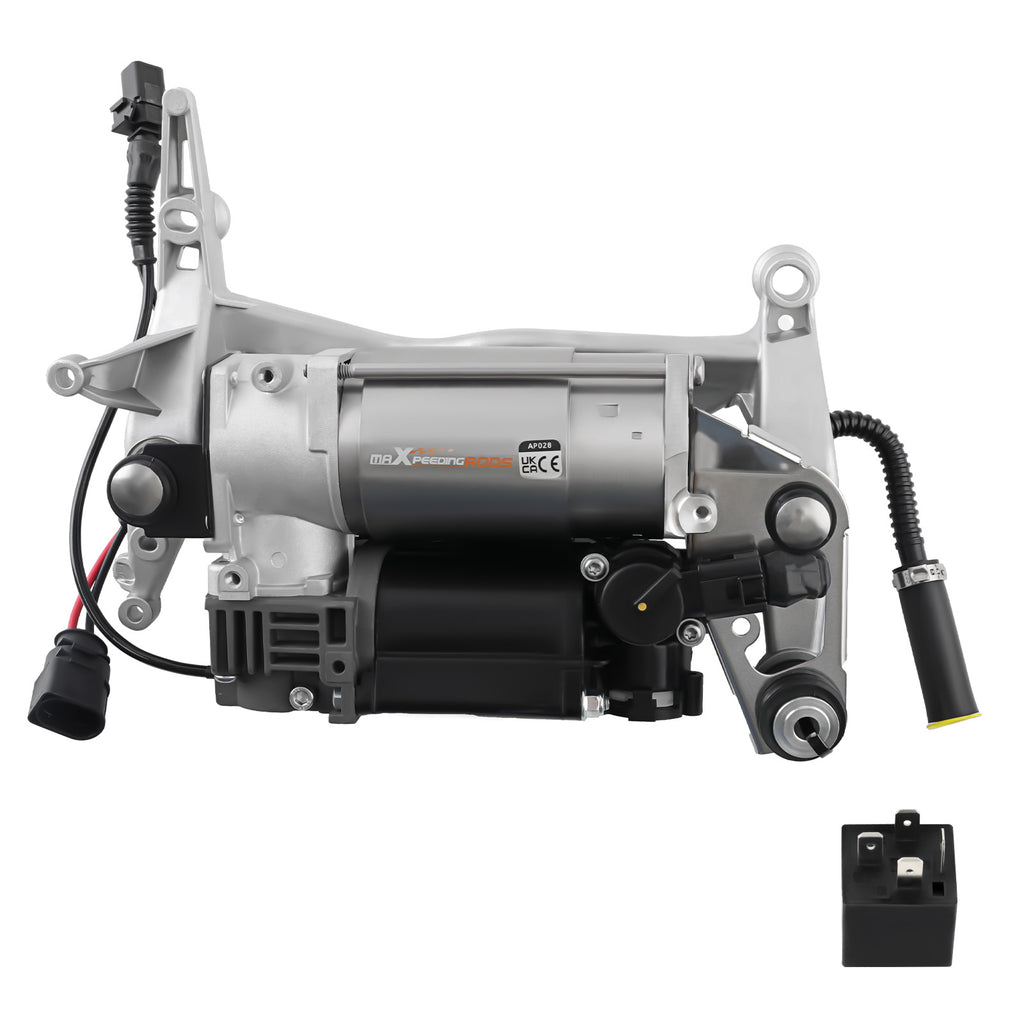 Luchtveringcompressor Pomp suitable voor Audi Q7 4L 2006-2015 4L0698007 met Beugel