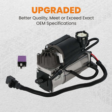Last inn bildet i Galleri-visningsprogrammet, Air Suspension Compressor Pump &amp; Relay Kit compatible for Audi Allroad Quattro C5/4B 01-05