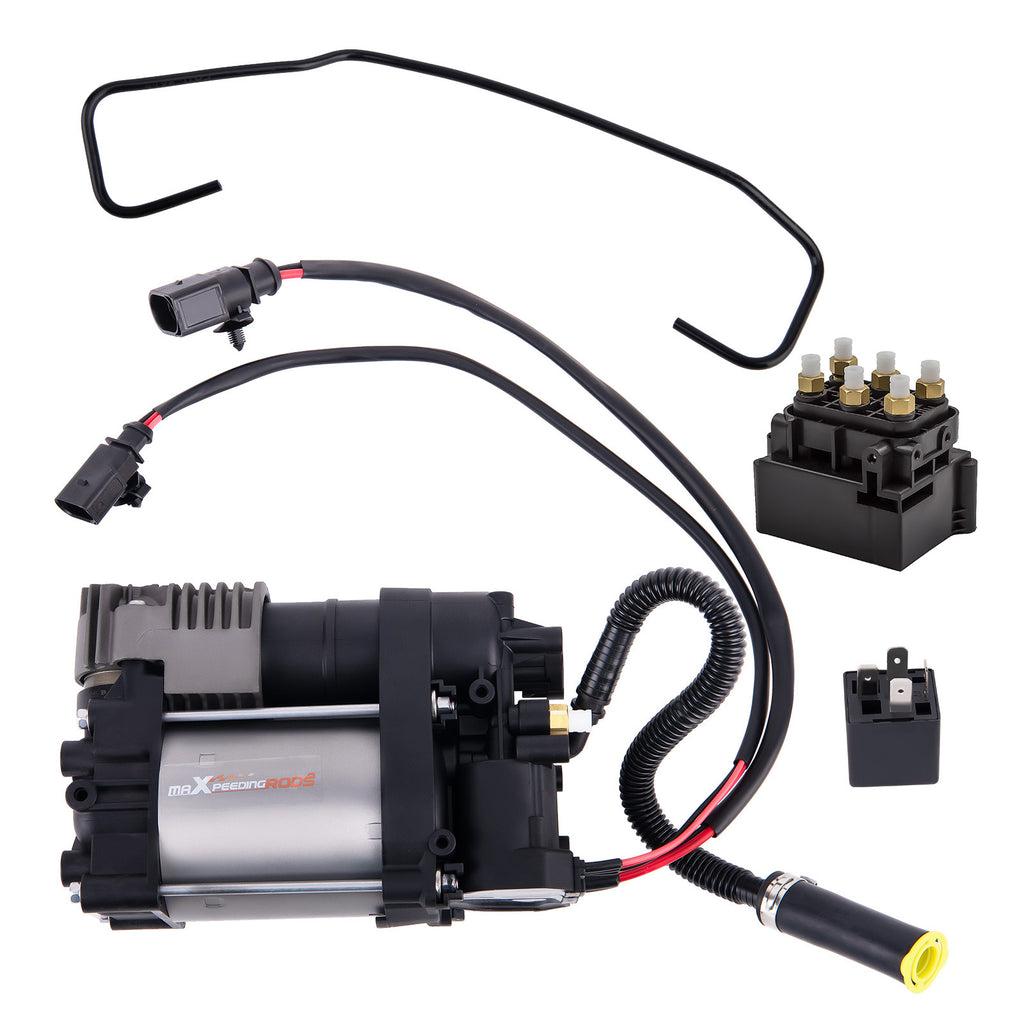 Luchtveringcompressor met Klep geschikt voor Porsche Cayenne 92A 2011-2018 95835890100