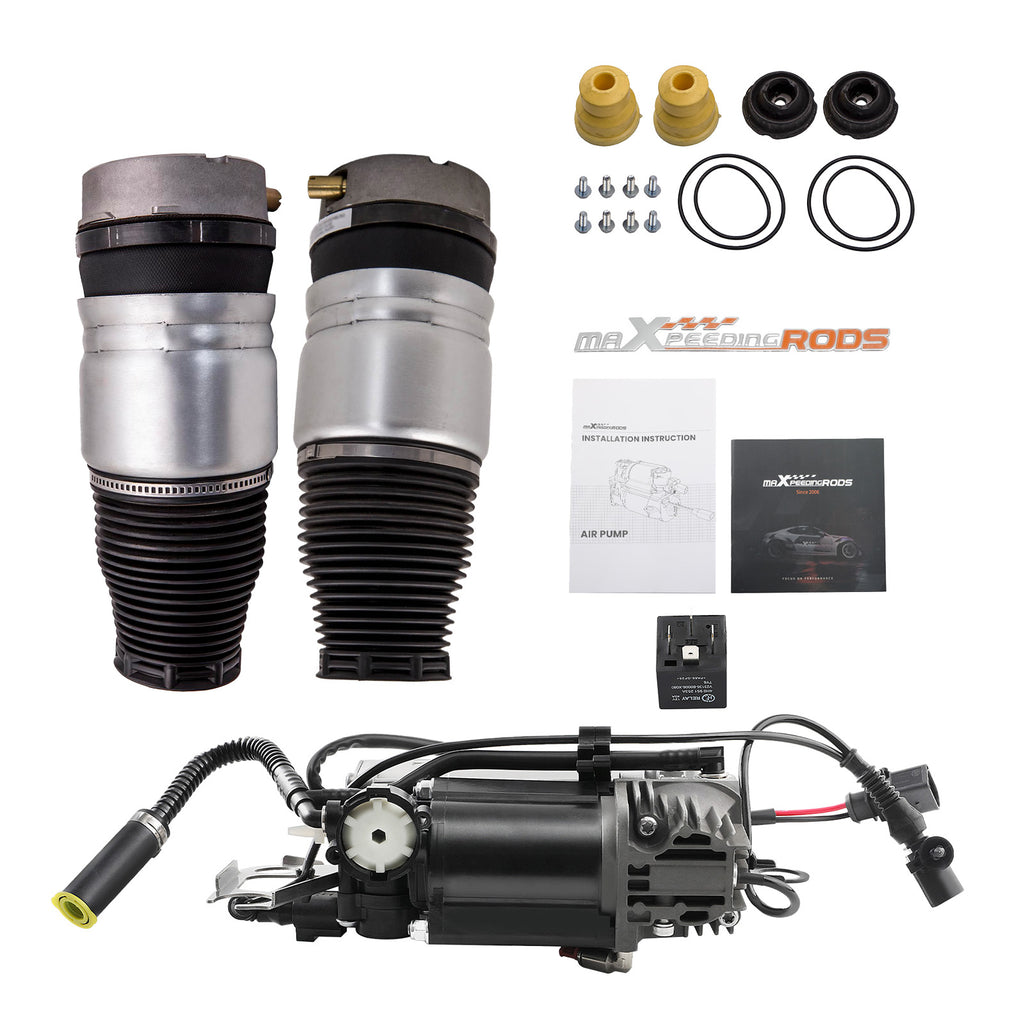 2x voor Luchtvering met Compressor geschikt voor VW Touareg 7L geschikt voor Porsche Cayenne 955