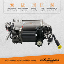 Last inn bildet i Galleri-visningsprogrammet, Air Suspension Compressor W/ Bracket compatible for Porsche Cayenne compatible for VW Touareg 7L0616007B