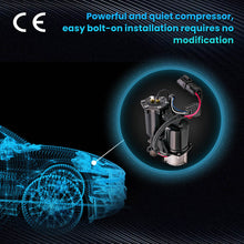 Lataa kuva Galleria-katseluun, Air Suspension Compressor Pump compatible for Range Rover L322 2006-2012 LR025111 LR015089