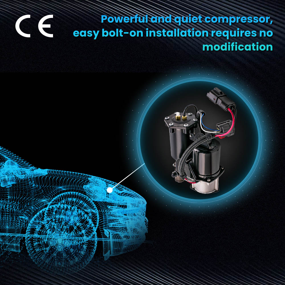 Air Suspension Compressor Pump compatible for Range Rover L322 2006-2012 LR025111 LR015089