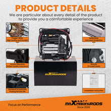 Lataa kuva Galleria-katseluun, Air Suspension Compressor + Bracket + Relay compatible for Range Rover MK III 3 2002-2012