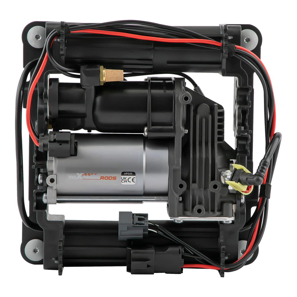 Air Suspension Compressor + Bracket + Relay compatible for Range Rover MK III 3 2002-2012