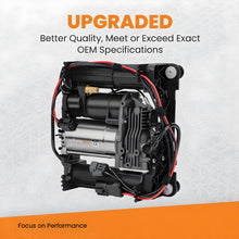 Lataa kuva Galleria-katseluun, Air Suspension Compressor + Bracket + Relay compatible for Range Rover MK III 3 2002-2012