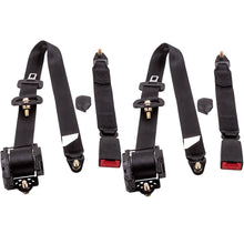 Ladda upp bild till gallerivisning, 2x Verstelbare three 3 Point Safety Belts Lap Car Truck Retractable