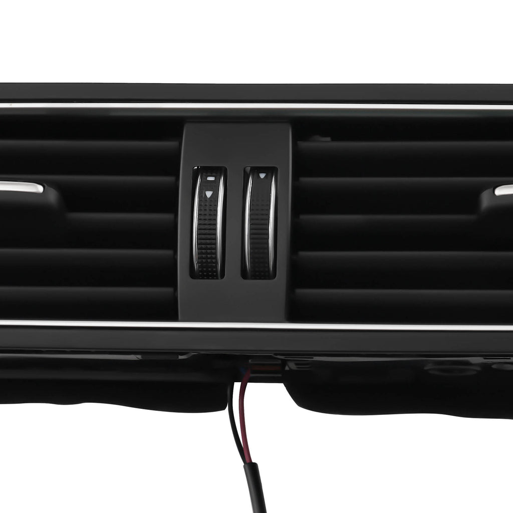 Front Dashboard Center compatible for AC Air compatible for Vent Grille Cover Bezel compatible for Audi Q5 09-12