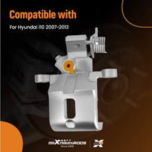 Last bildet i gallerivisningen, Brake Caliper Rear Right compatible for Hyundai i10 2007 2008 2009 2010 2012 2013 BHQ931E