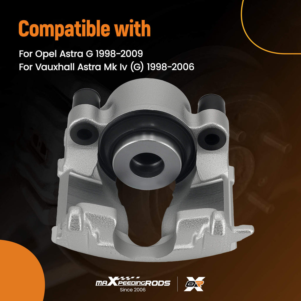 Venstre fremre skivebremsekaliper som passer til Opel Vauxhall Astra MK IV G F70 F35 T98 256 mm