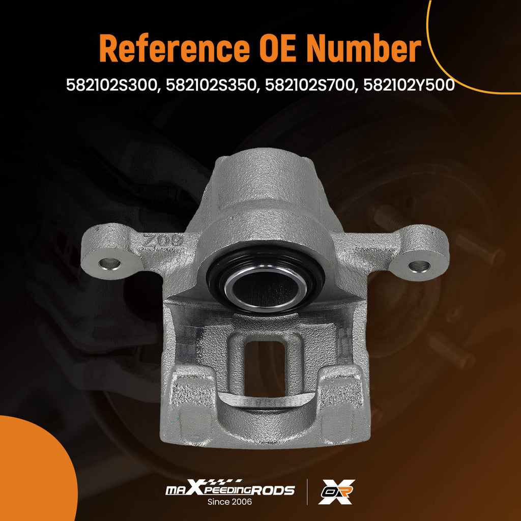 Brake Caliper Rear Left compatible for Hyundai ix35 compatible for Kia Sportage 2 III Sonata VI 582102S700