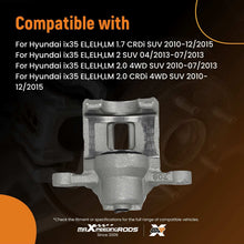 Last bildet i gallerivisningen, Brake Caliper Rear Left compatible for Hyundai ix35 compatible for Kia Sportage 2 III Sonata VI 582102S700