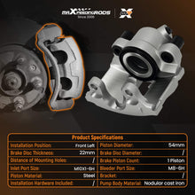 Last inn bildet i Galleri-visningsprogrammet, Brake Caliper Front Left compatible for BMW 3 Series E36 E46 E36 Z4 E85 90-2009 34116758113