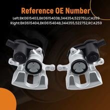 Last bildet i gallerivisningen, Pinzas de Freno Trasero L+R compatible for Audi A4 B8 8KH 8K2 8K5 A5 8T3 8F7 8TA 8K0615403