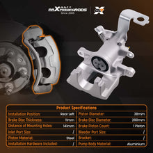 Lataa kuva Galleria-katseluun, Rear Left Brake Caliper compatible for Toyota Avensis T27 2008-2016 344234 DC74234 38mm