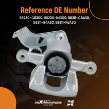 Ladda upp bild till gallerivisning, Brake Caliper Rear Right compatible for Hyundai i10 i20 1.0 1.2 compatible for Kia Rio 1.1 1.4 CRDi 34mm