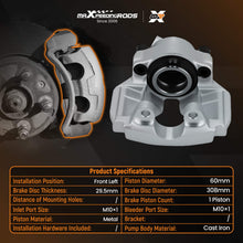 Last inn bildet i Galleri-visningsprogrammet, Front Left Brake Caliper compatible for VW Transporter T5 T6 Touareg Caravelle 7H0615123A